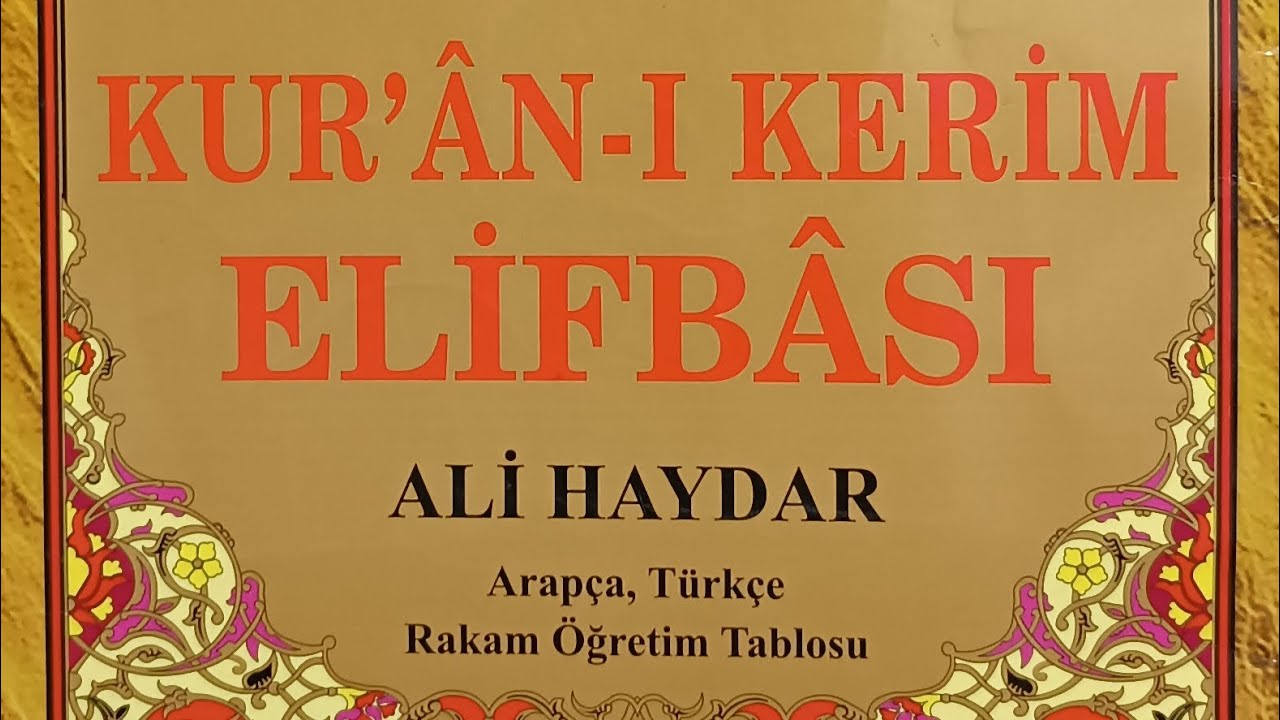 Elif Ba 14. Ders: Tenvin; İki Ötre Alıştırmaları (Ali Haydar Kur'an'ı Kerim Elifbası)