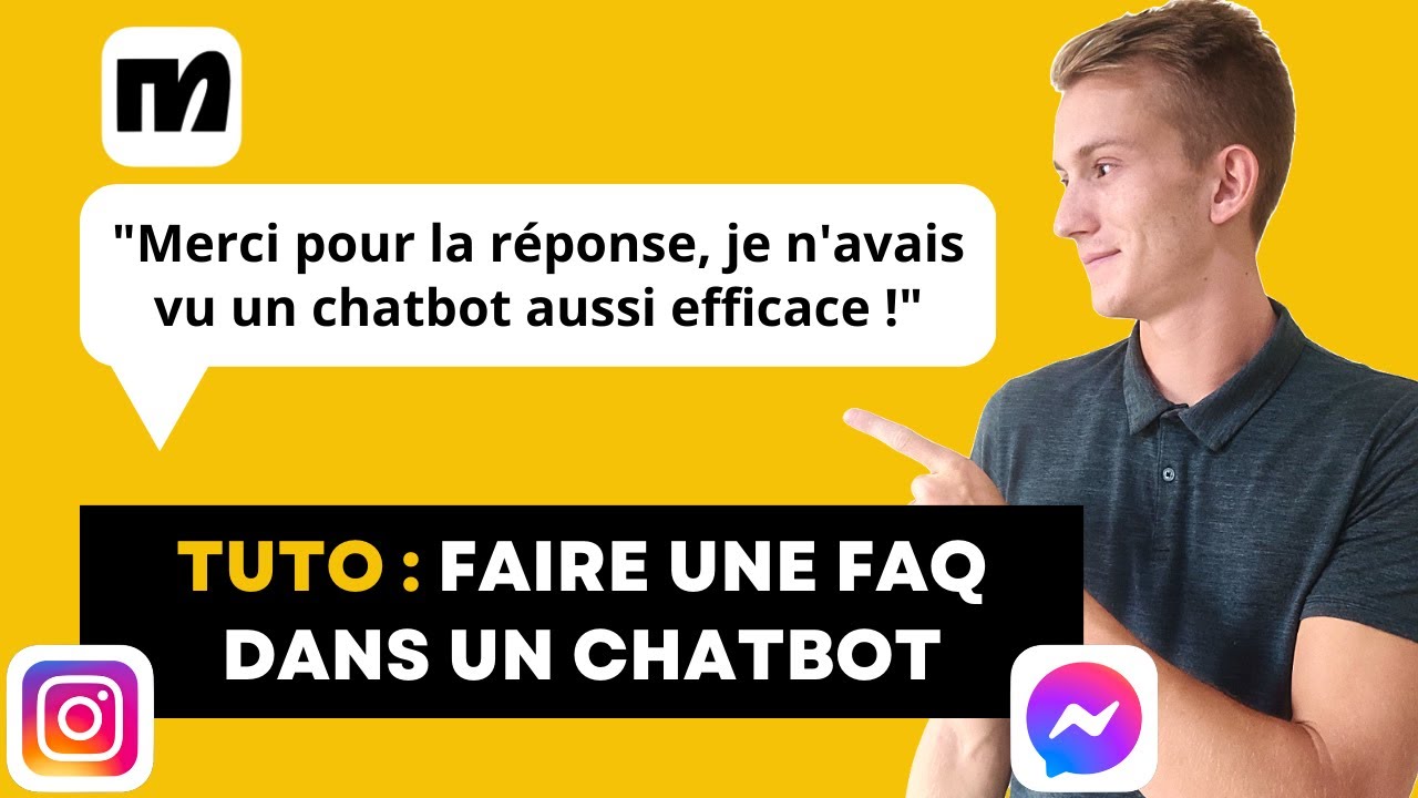 TUTO : Améliorer son support client avec un chatbot (créer une FAQ à Manychat)