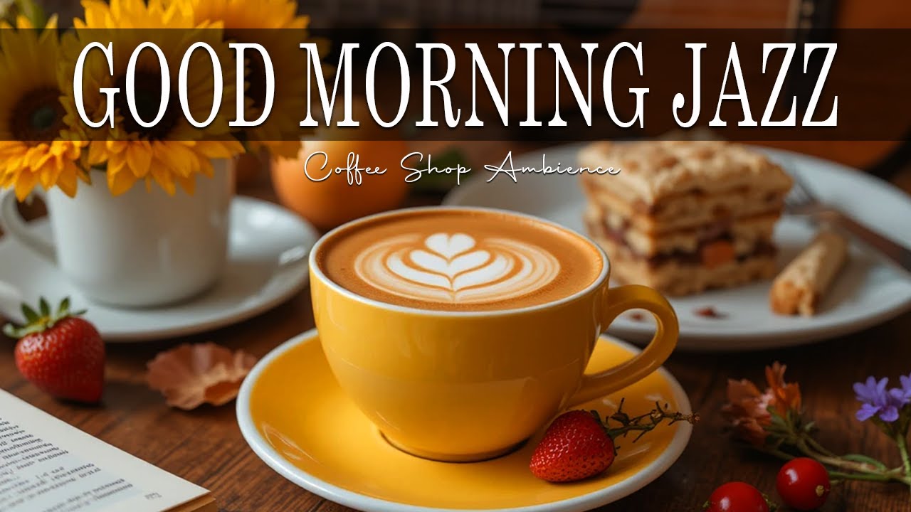 Good Morning Jazz ☕ Bossa Nova instrumental for  Working, Studying and Stress Relief