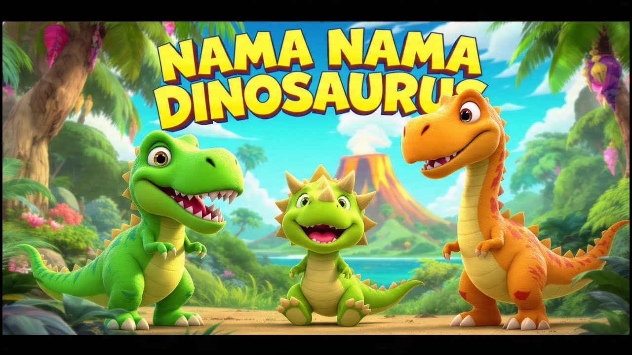 LIVE! Belajar Nama Dinosaurus Darat, Laut, Udara | Cerita Edukasi Anak Indonesia Seru!