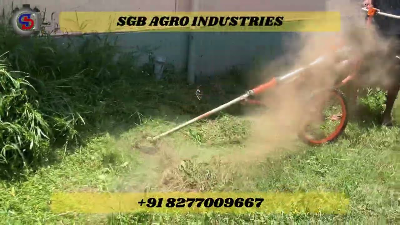 BRUSH CUTTER WITH WHEELS KANNADA/ಬ್ರಷ್ ಕಟ್ಟರ್ ವಿಥ್ ವೀಲ್ ಕನ್ನಡ CALL 8277009667