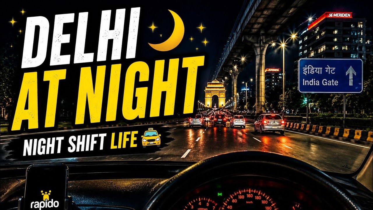 🌙 Delhi At Night 🚖 | Night Shift Life | DriveWithSachin @OfficialDriveWithSachin #trendingshorts 