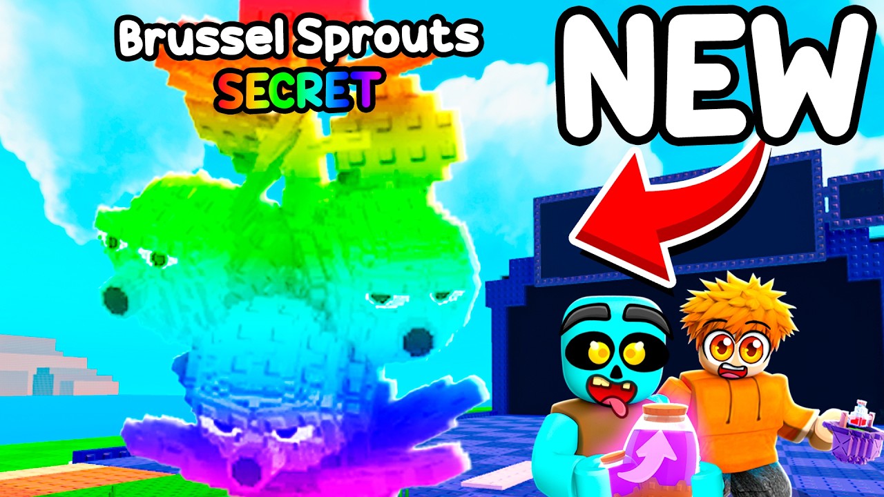 Мы вырастили ВСЕ СЕКРЕТНЫЕ СЕМЕНА, используя ОП-ЗЕЛЬЯ в игре Plants vs Brainrots!