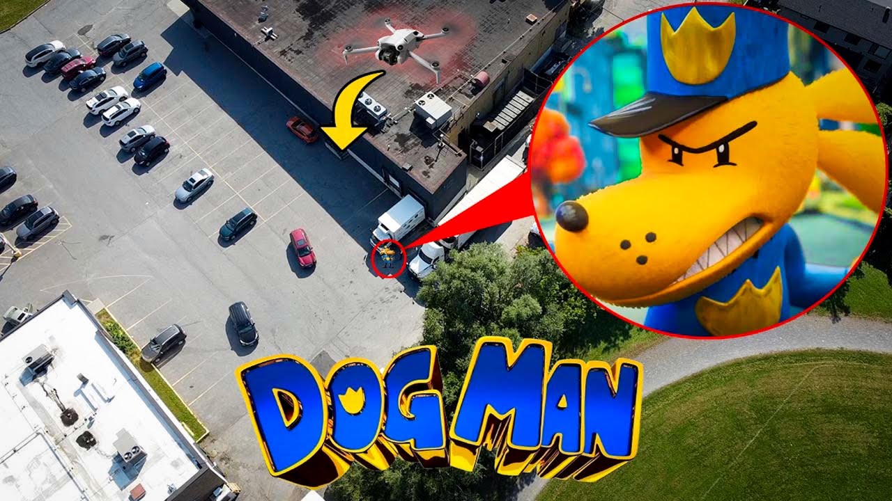 DRONE CATCHES DOG MAN ARRESTING CRIMINAL IN REAL LIFE (UNIVERSAL PICTURES)
