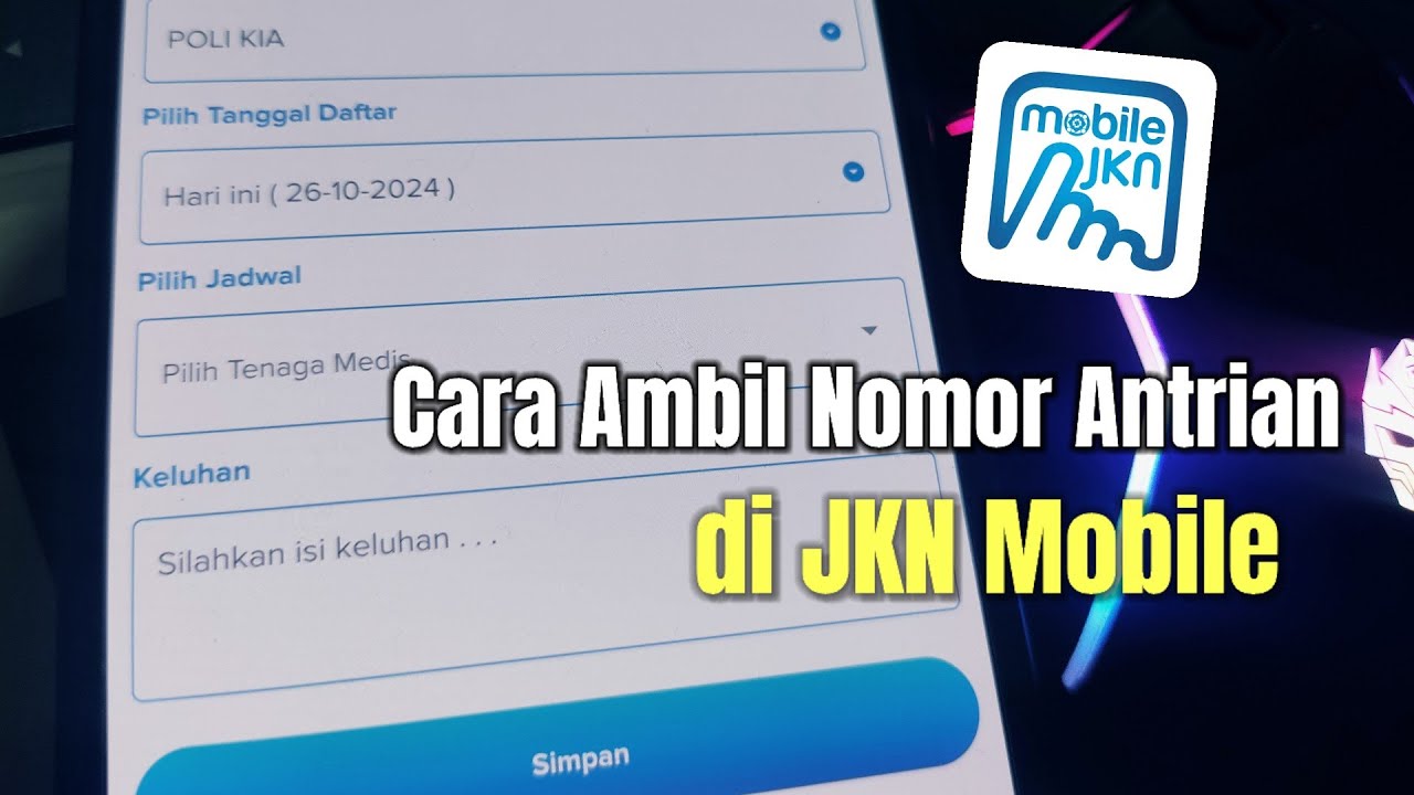 Cara Ambil Nomor Antrian di JKN Mobile