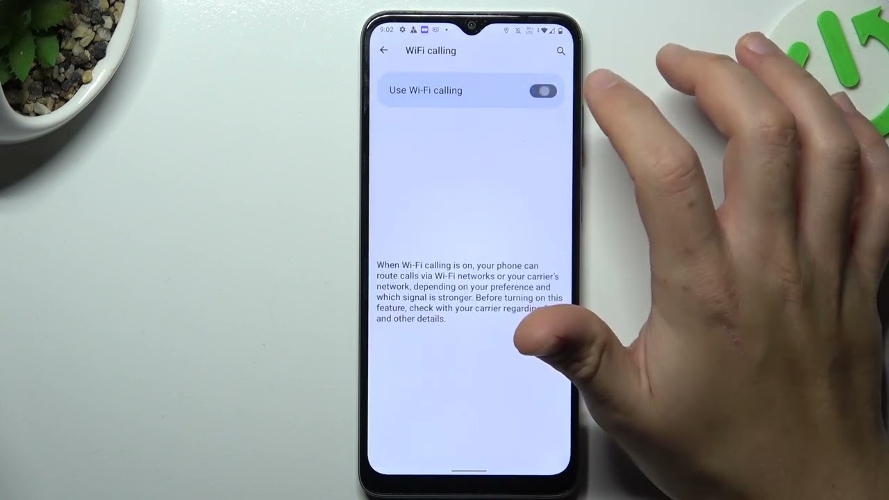 How to Turn On & Turn Off the WiFi Calling Feature on MOTOROLA Moto E22i