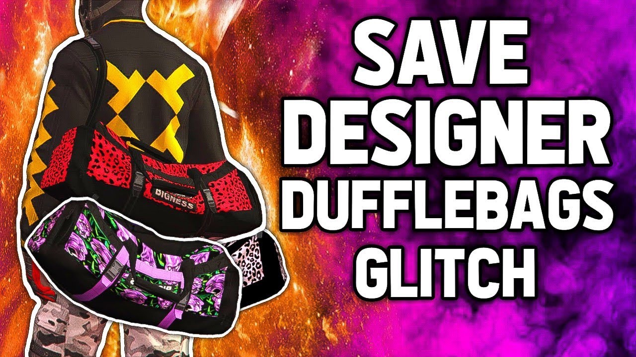 GTA Online *NEW* How To SAVE RARE DESIGNER DUFFEL BAGS On Any Outfit Glitch! Male & Female!