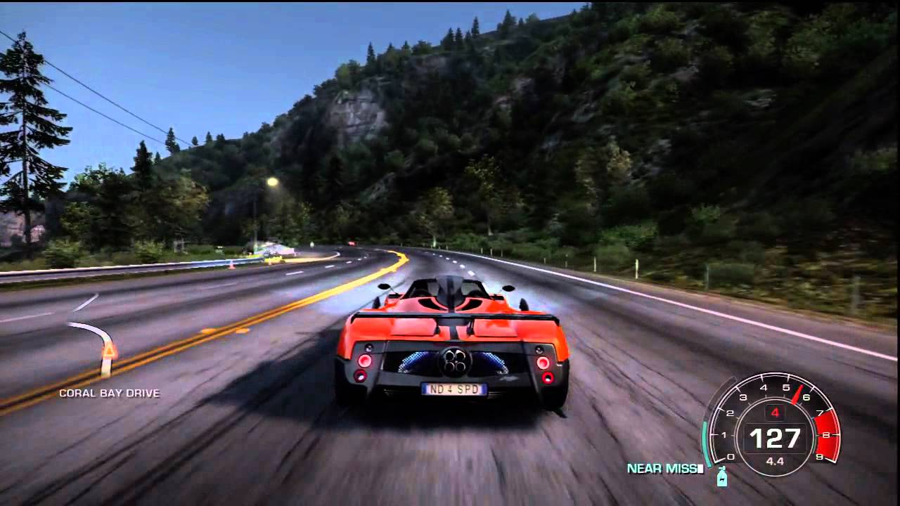 Need For Speed Hot Pursuit - Pagani Zonda Cinque Roadster Sound (VOLUME UP)