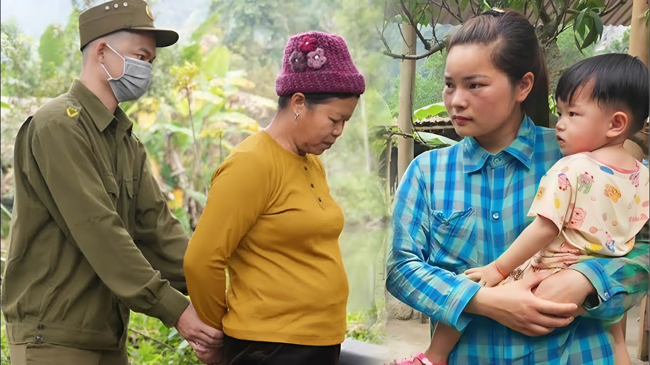 17-year-old girl harvests pumpkins-Mother-in-law appears and causes trouble | Policeman Protects
