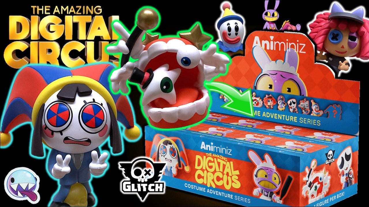 Amazing DIGITAL CIRCUS - Abrimos los ANIMINIZ SERIE 2 | Aventura de Disfraces - TOY SHOTS (2026)