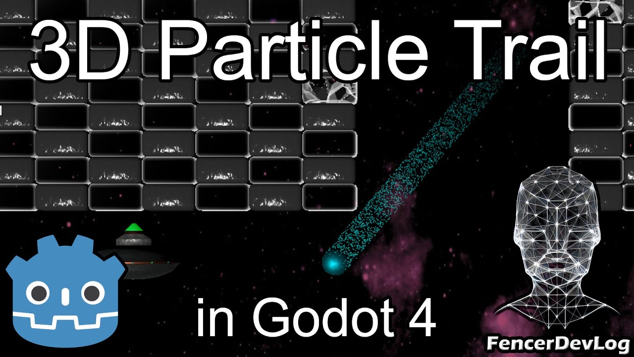 Godot 4: 3D Particle Trail (tutorial)