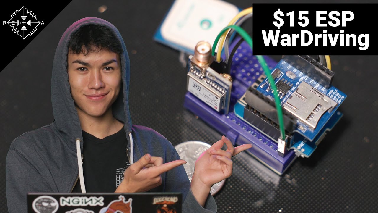 HakByte: Create a $15 WarDriving Rig to Log WiFi Data w/ the ESP8266