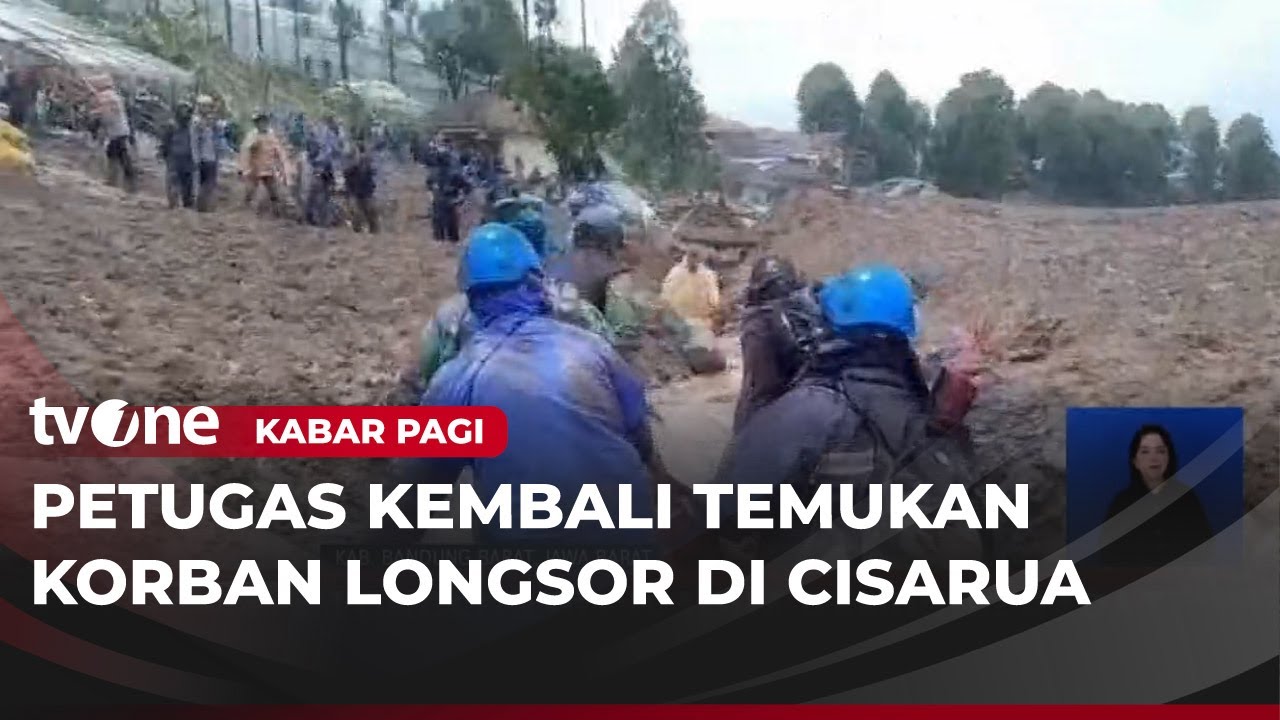 Petugas Evakuasi 9 Korban Longsor Cisarua | Kabar Pagi