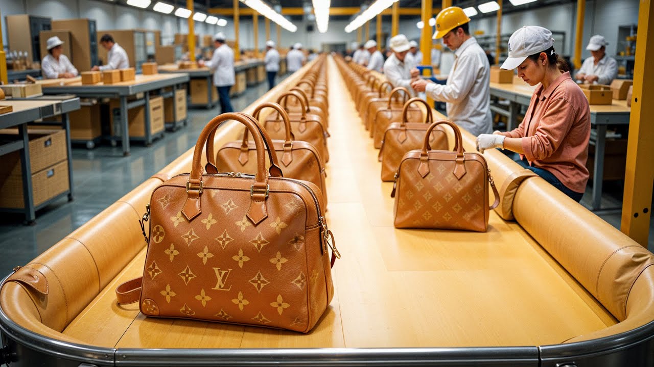 ¿Cómo se Fabrica los Bolsos Louis Vuitton? | Proceso de Fabricación