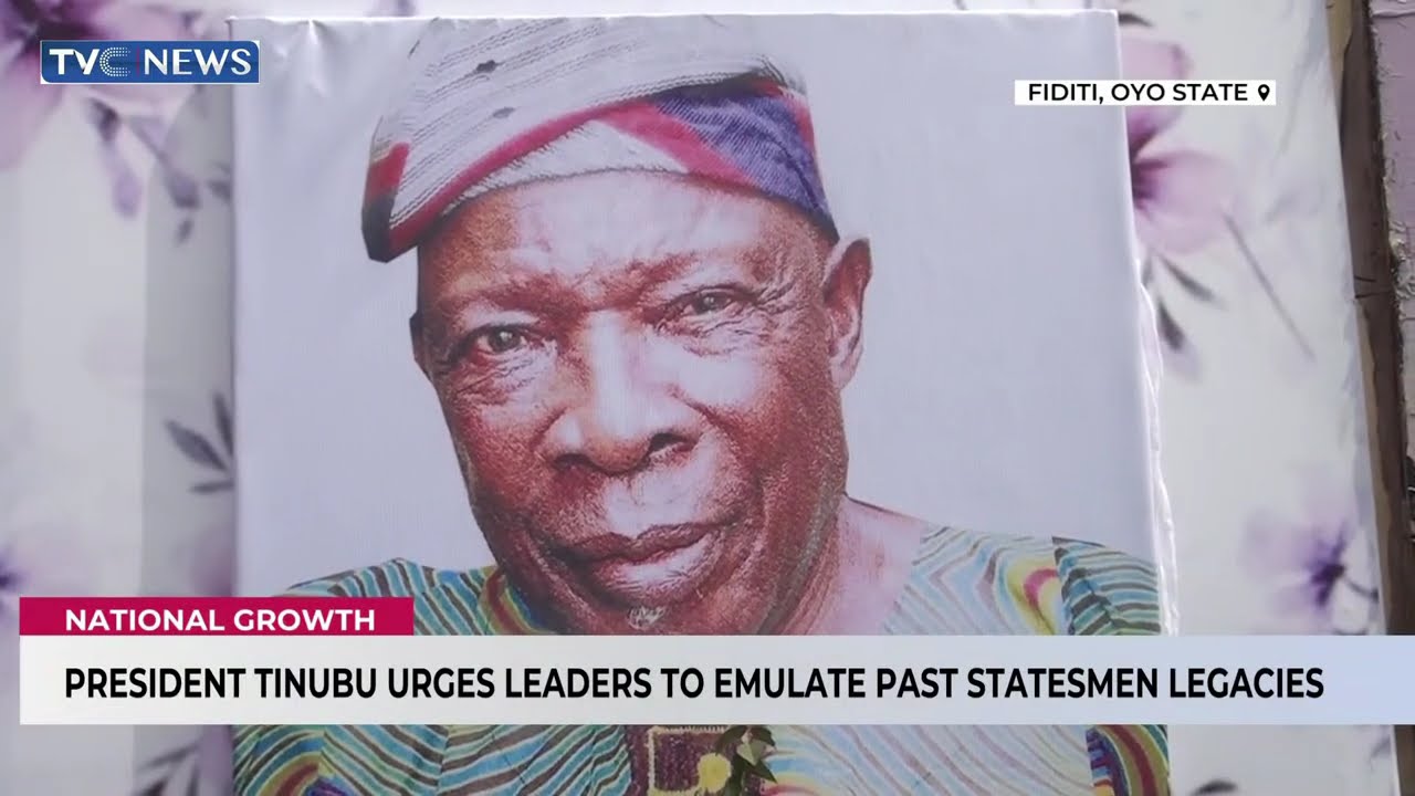 Pres. Tinubu Urges Leaders To Emulate Past Statesmen Legacies