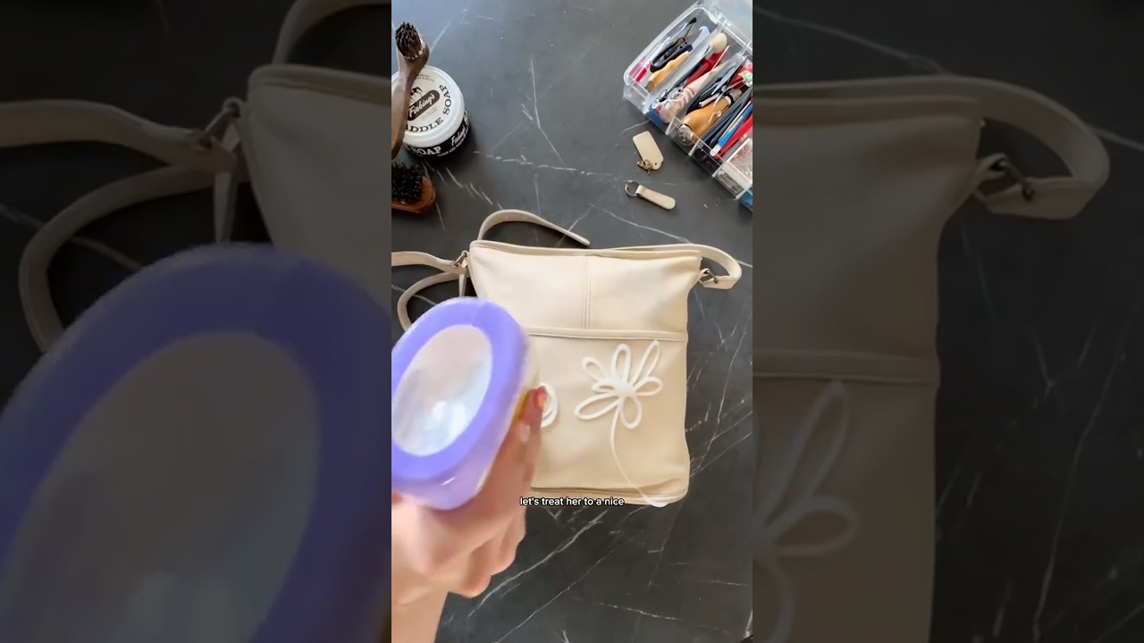 How to restore White vintage coach bag   