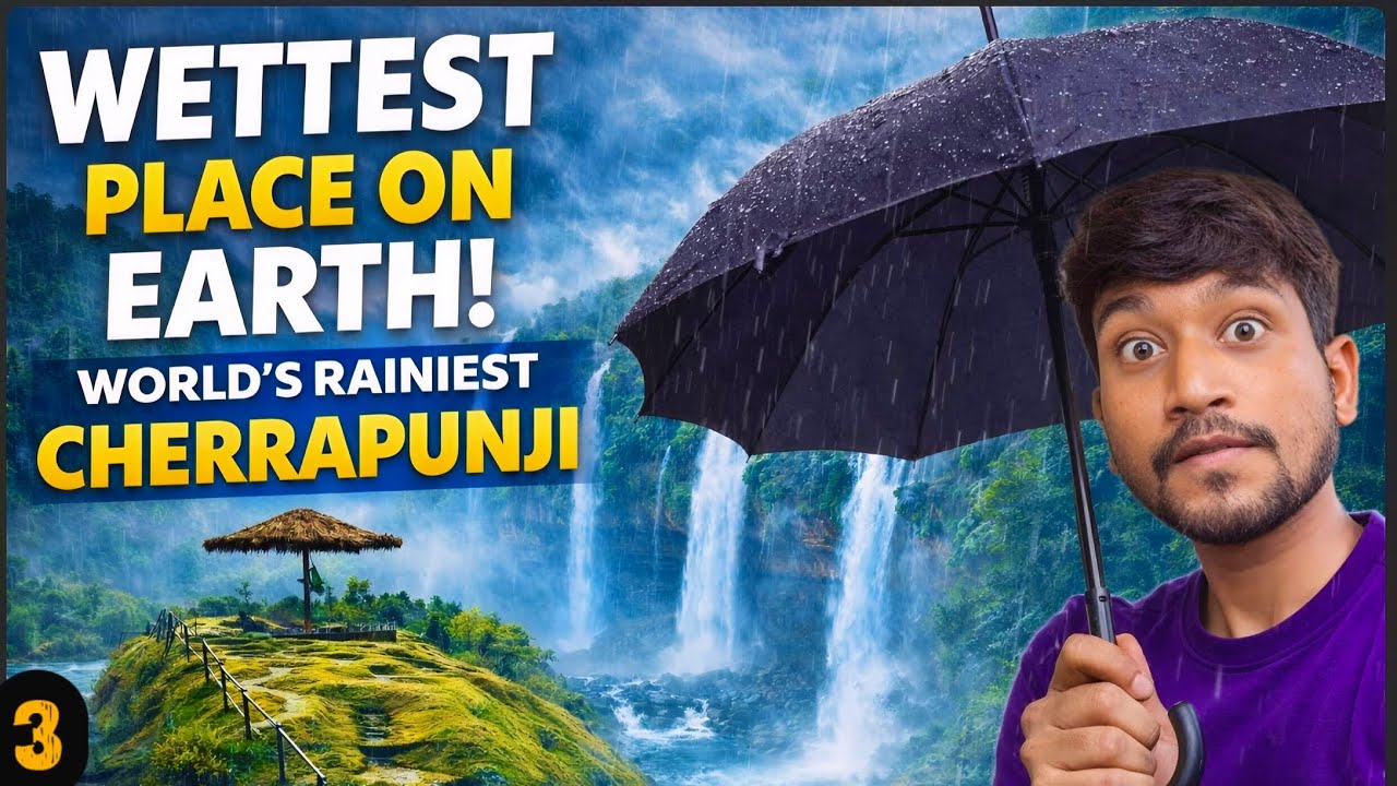 Inside WORLD’S RAINIEST Place on Earth! | Cherrapunji, Meghalaya 