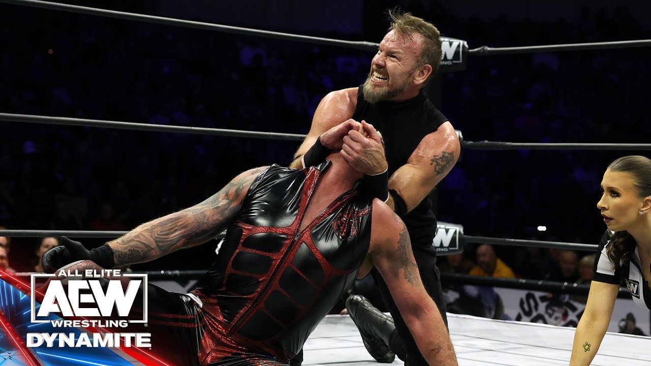 TNT Champ Christian Cage faces Dustin Rhodes 1-on-1 for the championship! | 1/17/24, AEW Dynamite