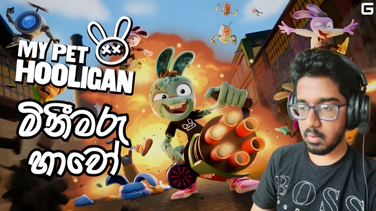 මිනීමරු හාවෝ | My Pet Hooligan - Sinhala Gameplay