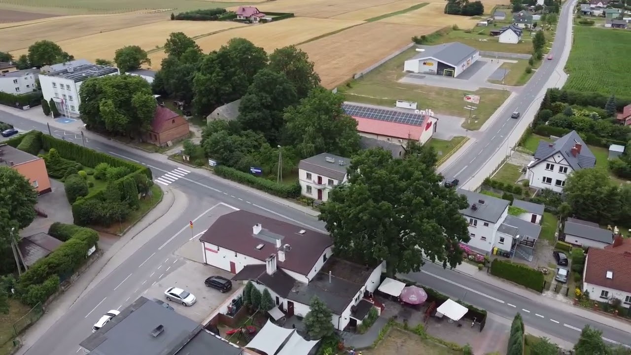 Zbiczno 2022 - widok z góry, lot dronem, gmina Zbiczno