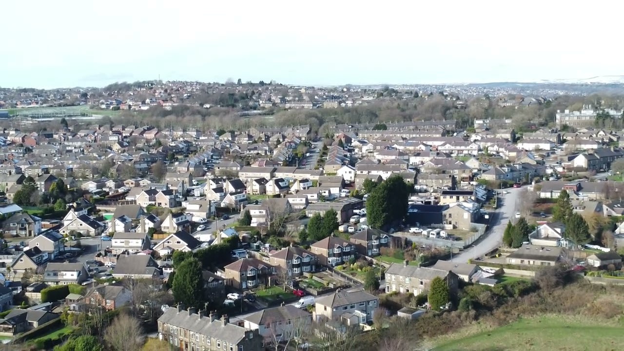 hiflyingdrones1 Old Bulmer & Lumb works & Area Bradford 