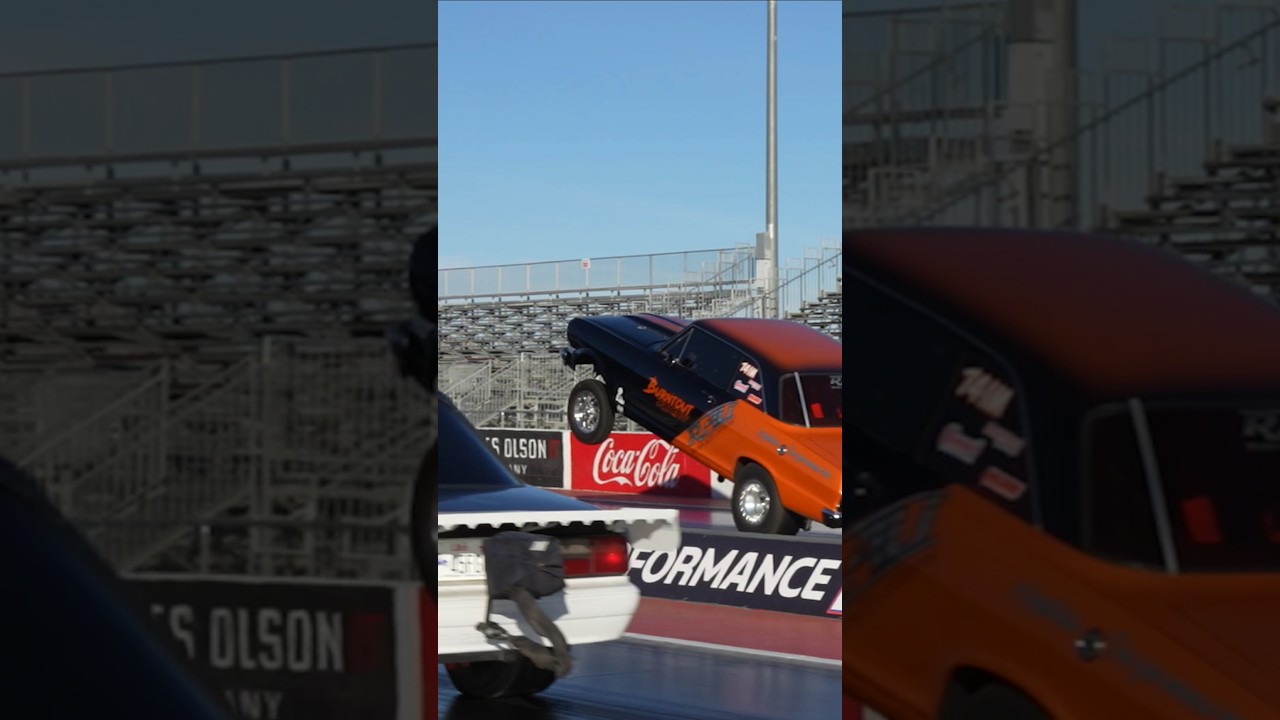 Gasser goes big wheels up!