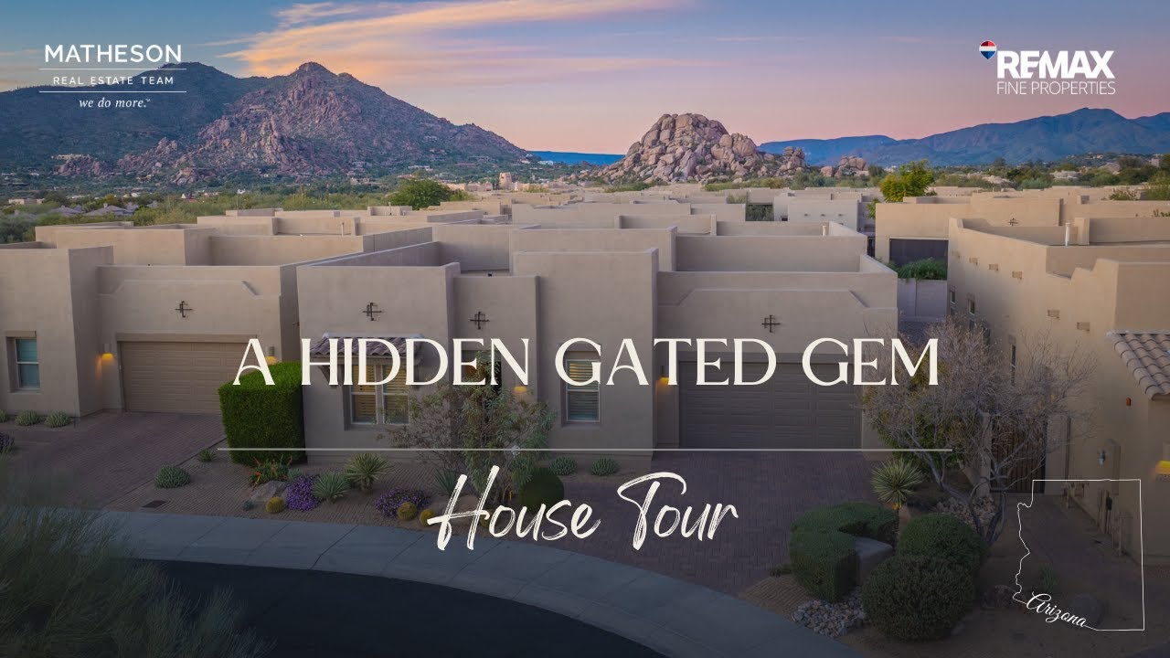 Luxury North Scottsdale Home Tour | Gated Single-Level with Pool | 7238 E Thorntree Dr