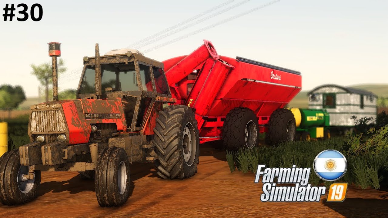 FS19 ARGENTINA (Timelapse) #30 - Terminamos de prestar servicio y arrancamos a trillar lo nuestro