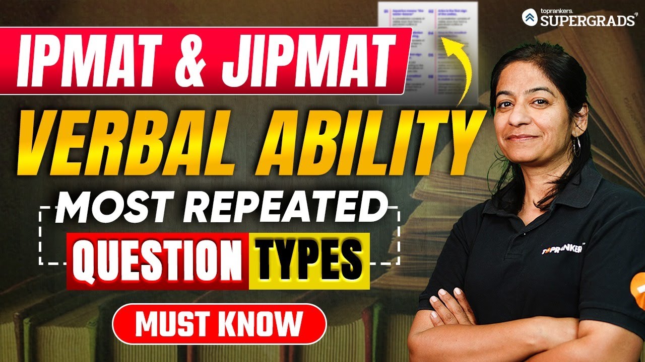 Most Repeated Verbal Ability Question Types in IPMAT & JIPMAT Exam 🔎| VA Preparation | Don't Miss ⚠️