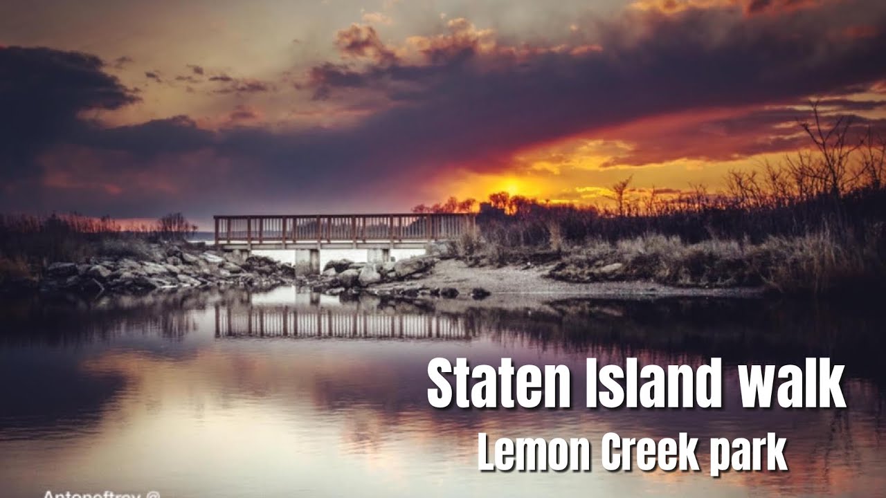 Пешеходная экскурсия по Статен-Айленду, штат Нью-Йорк, в Lemon Creek + фотосъемка!