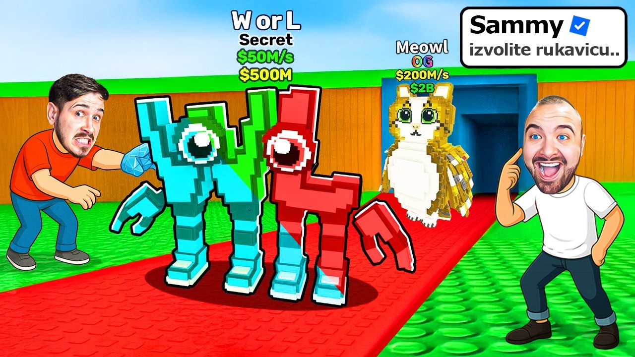 ŠTA GOD DOTAKNEMO PRETVORI SE U *DIJAMANT* U STEAL A BRAINROTU!