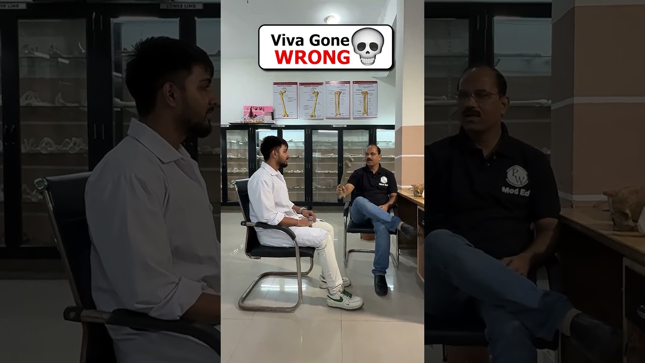 Viva Gone Wrong! MBBS Students Be Like 😂 | Dr. Pradeep | PW MedEd #pwmeded #mbbs