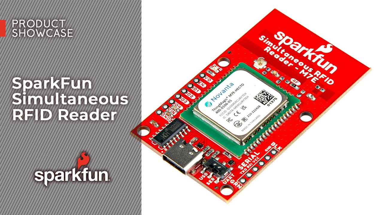 Product Showcase: SparkFun Simultaneous RFID Reader