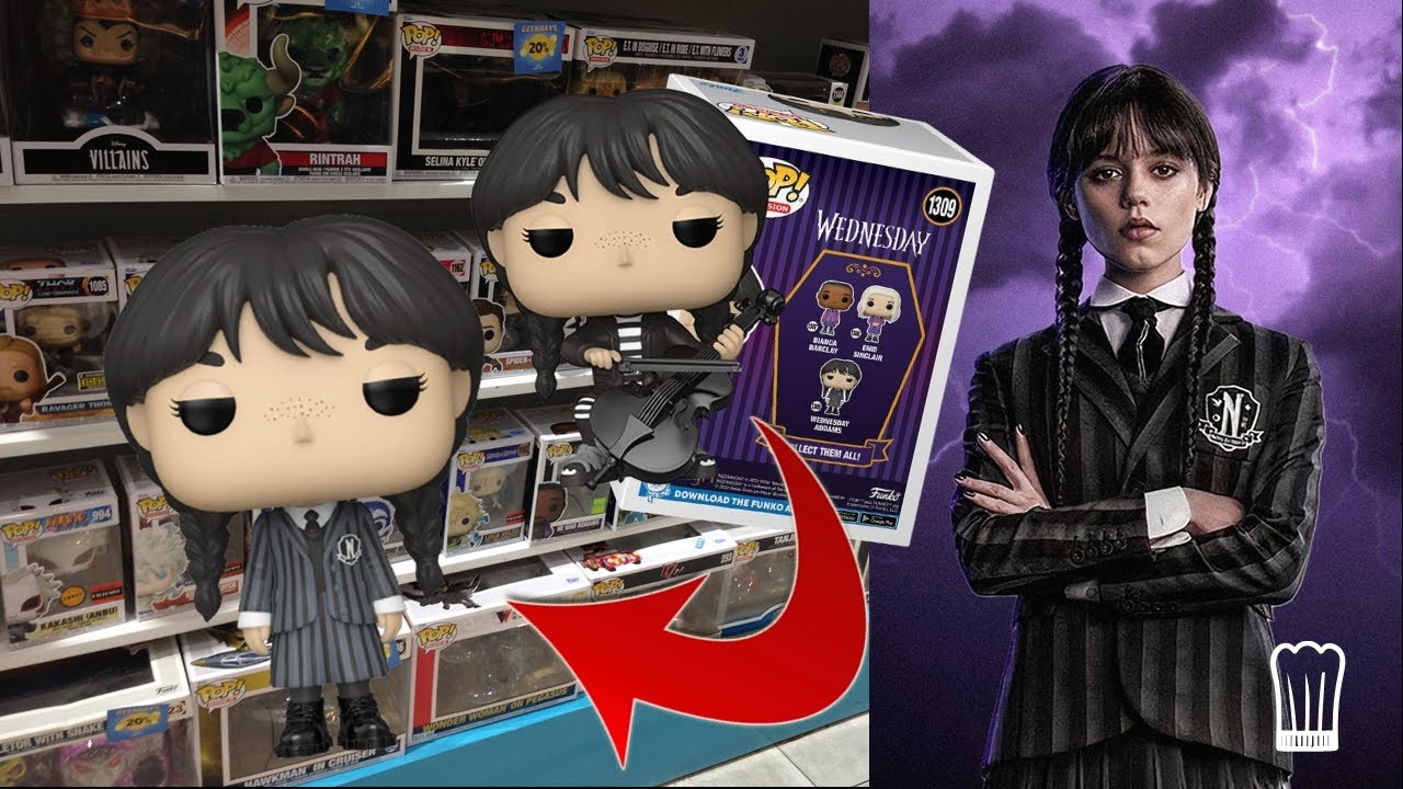 Buscando FUNKO POPS de MERLINA ¿Los encontraremos?