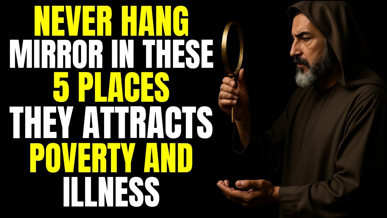 NEVER Place a Mirror Here! 5 Spiritually Dangerous Spots That Attract Jinn, Poverty & Illness -ISLAM