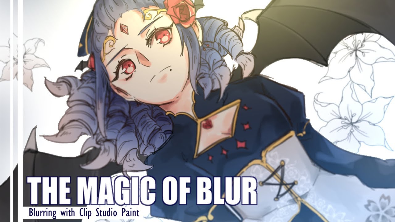 Blurring with Clip Studio Paint