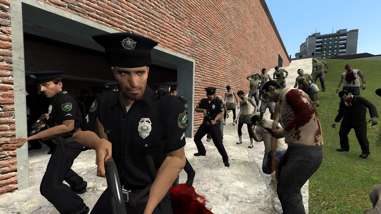 Garry's Mod NPC Wars - L4D Infected vs. L4D Humans