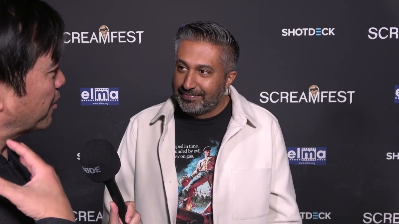 Mohammed Fareed Carpet Interview for Convoluted | Screamfest 2024
