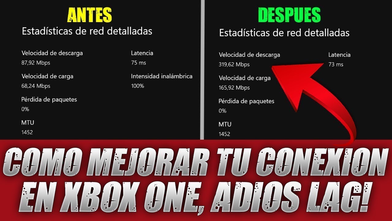 COMO MEJORAR LA CONEXION DE TU XBOX ONE // REDUCIR LAG // BAJAR PING - 5 CONSEJOS 2020