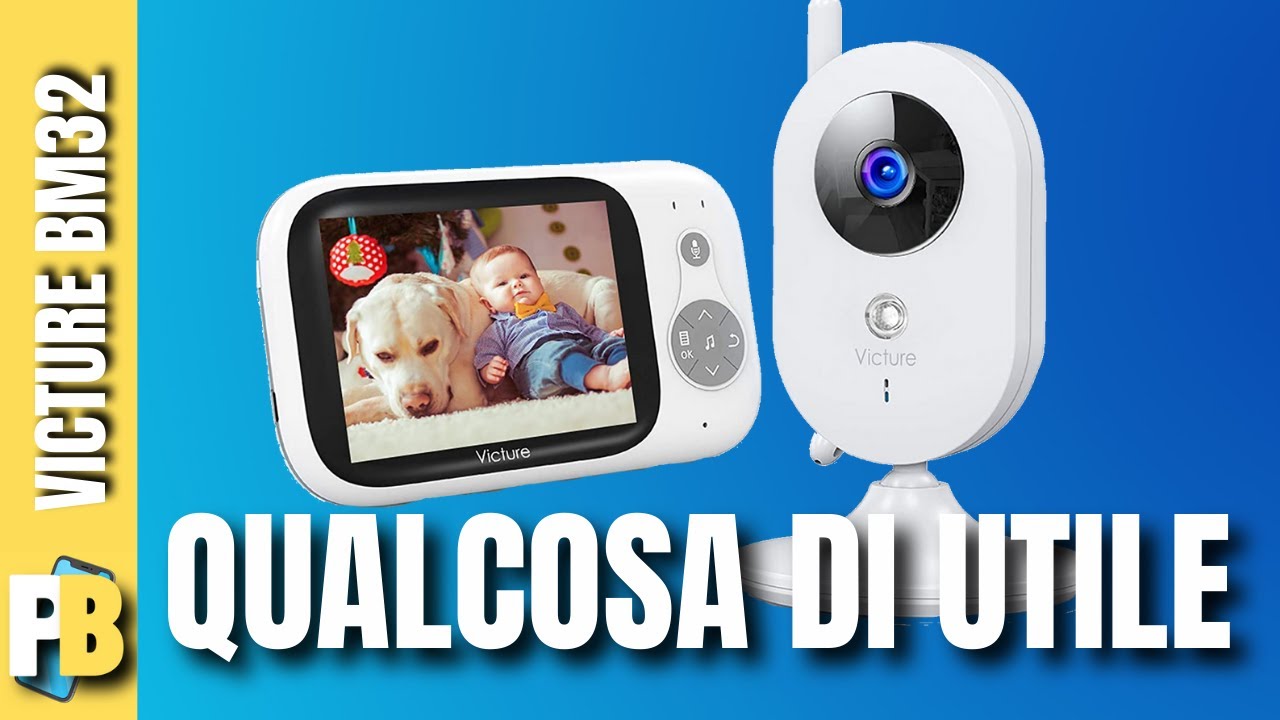 BABY MONITOR Wifi Victure BM32 che misura anche la temperatura! Recensione PHONE BLOG ITALIA