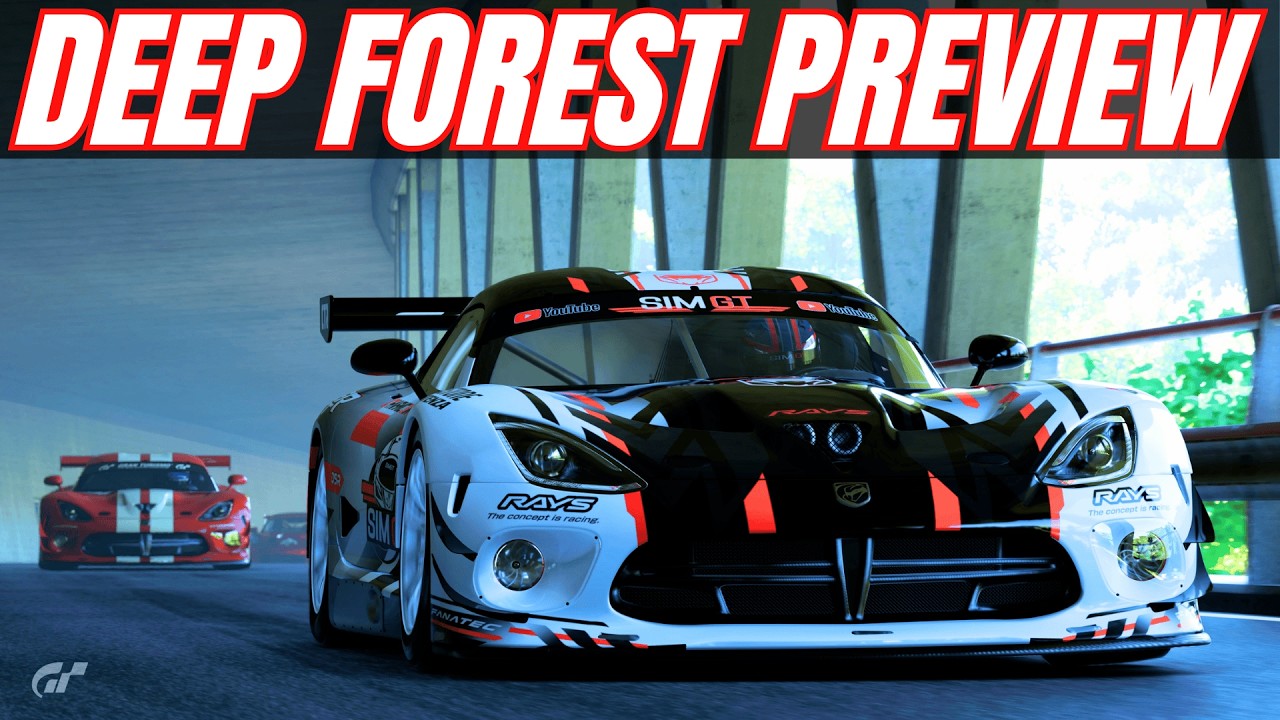 Предварительный обзор ежедневной гонки B в Gran Turismo 7 | Первый взгляд на Deep Forest!