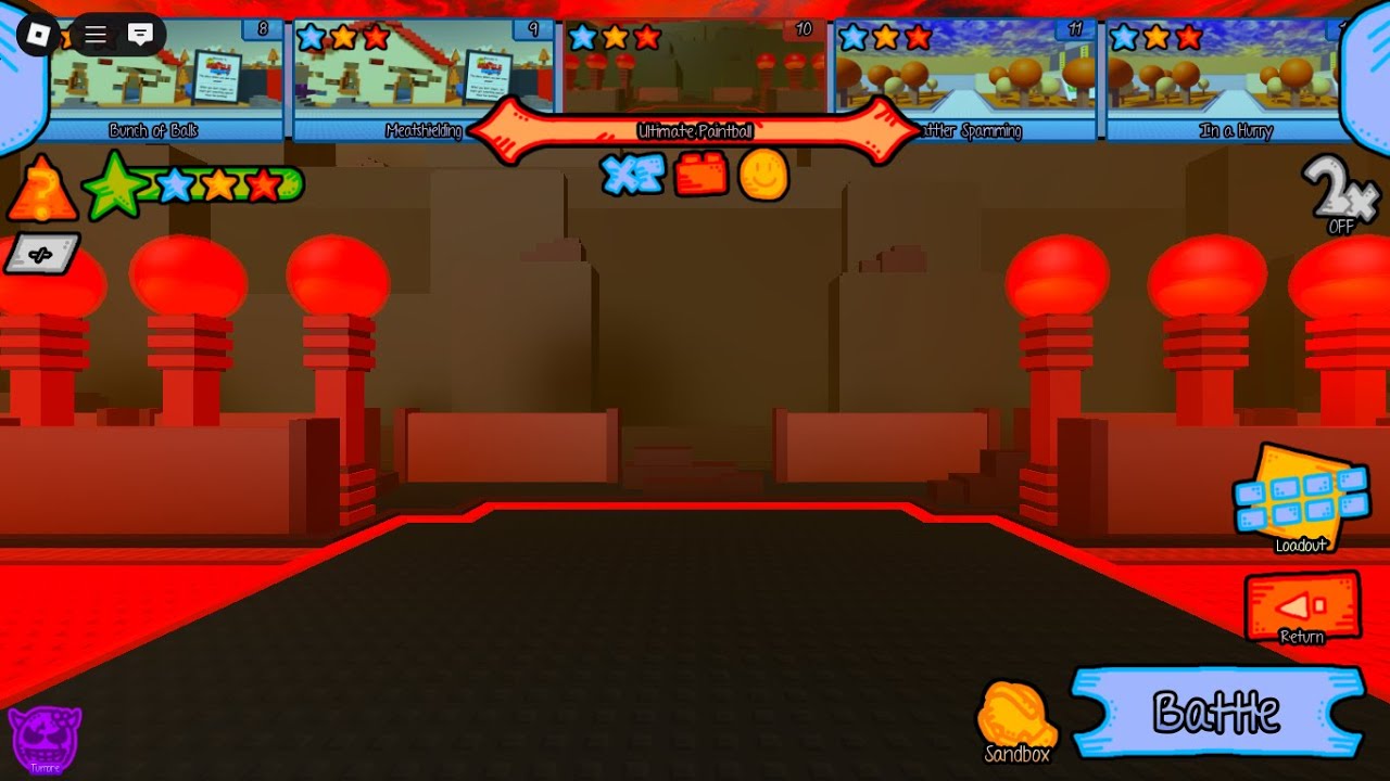 The Battle Bricks - Ultimate Paintball (Tumore 3*)