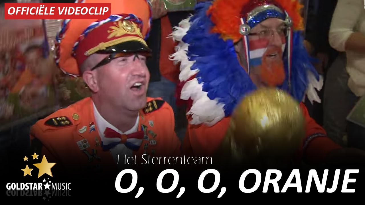 Het Sterrenteam - O, O, O, Oranje (Offici&euml;le videoclip)