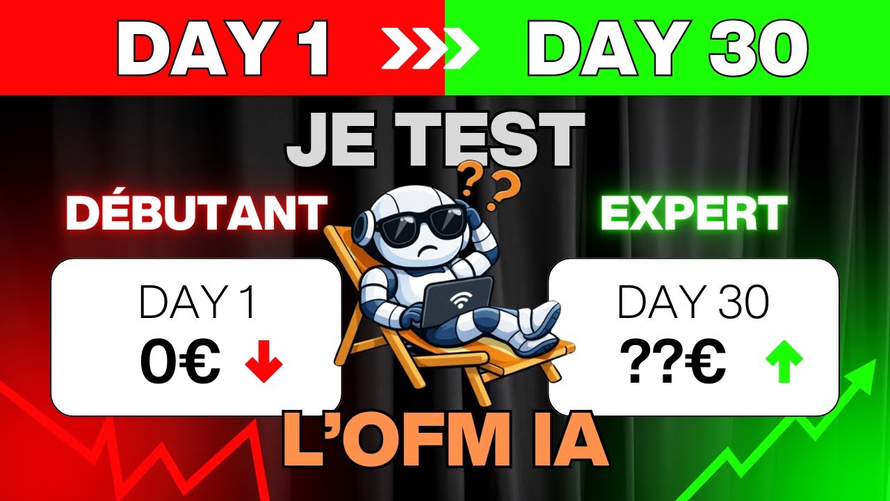 J’ai 30 jours pour voir si une influenceuse IA peut rapporter de l’argent - OFM IA / JOUR 1