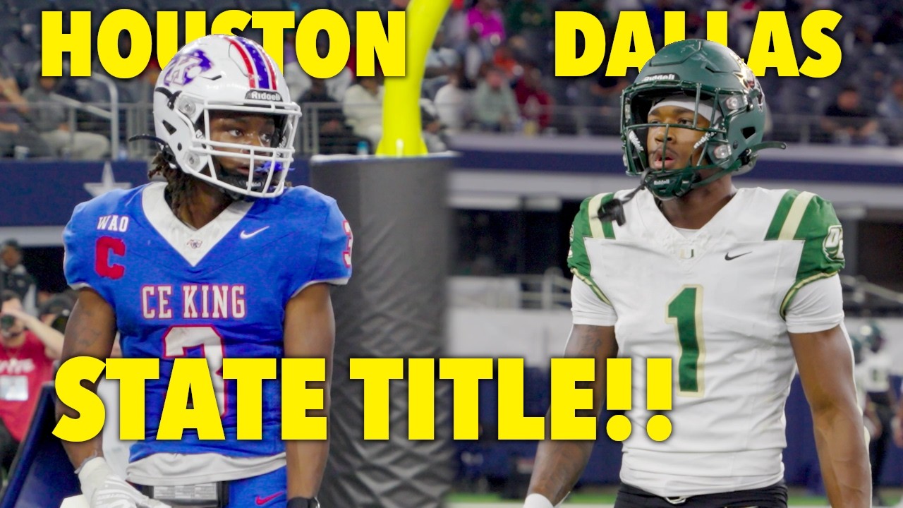 5 STAR GOES OFF IN STATE TITLE GAME!! #2 Desoto vs #10 CE King 2025
