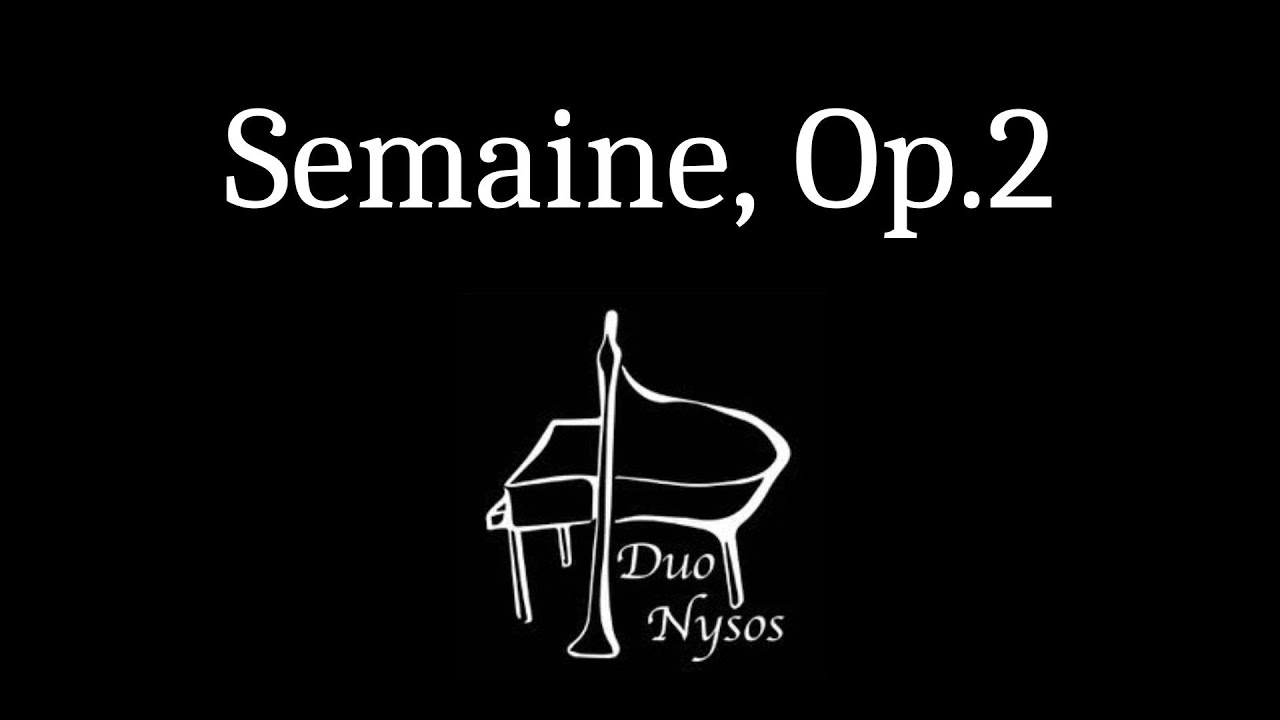 Lundi - Semaine - Pierre-Louis Le Roux & Timothé Gernot - Duo Nysos