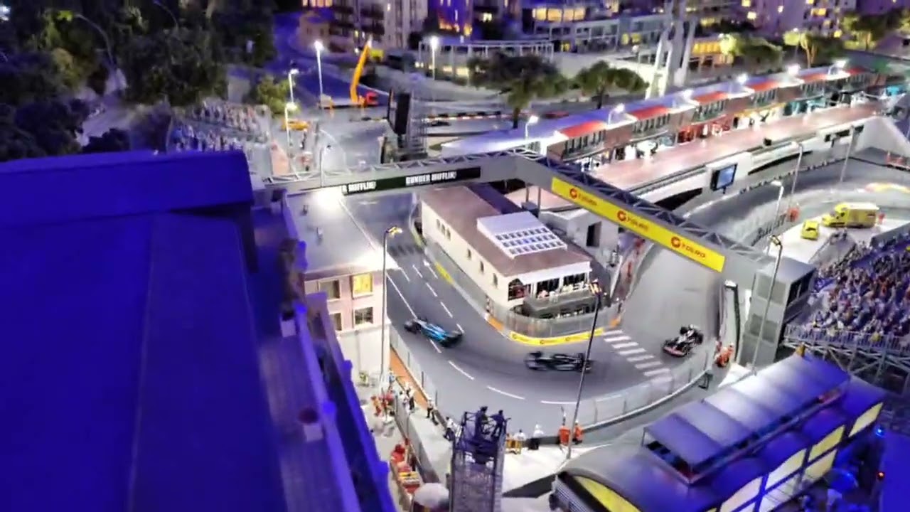 Monaco-F1-Rennen im #miniaturwunderland Komplette-Nicht-Live-Aufnahme