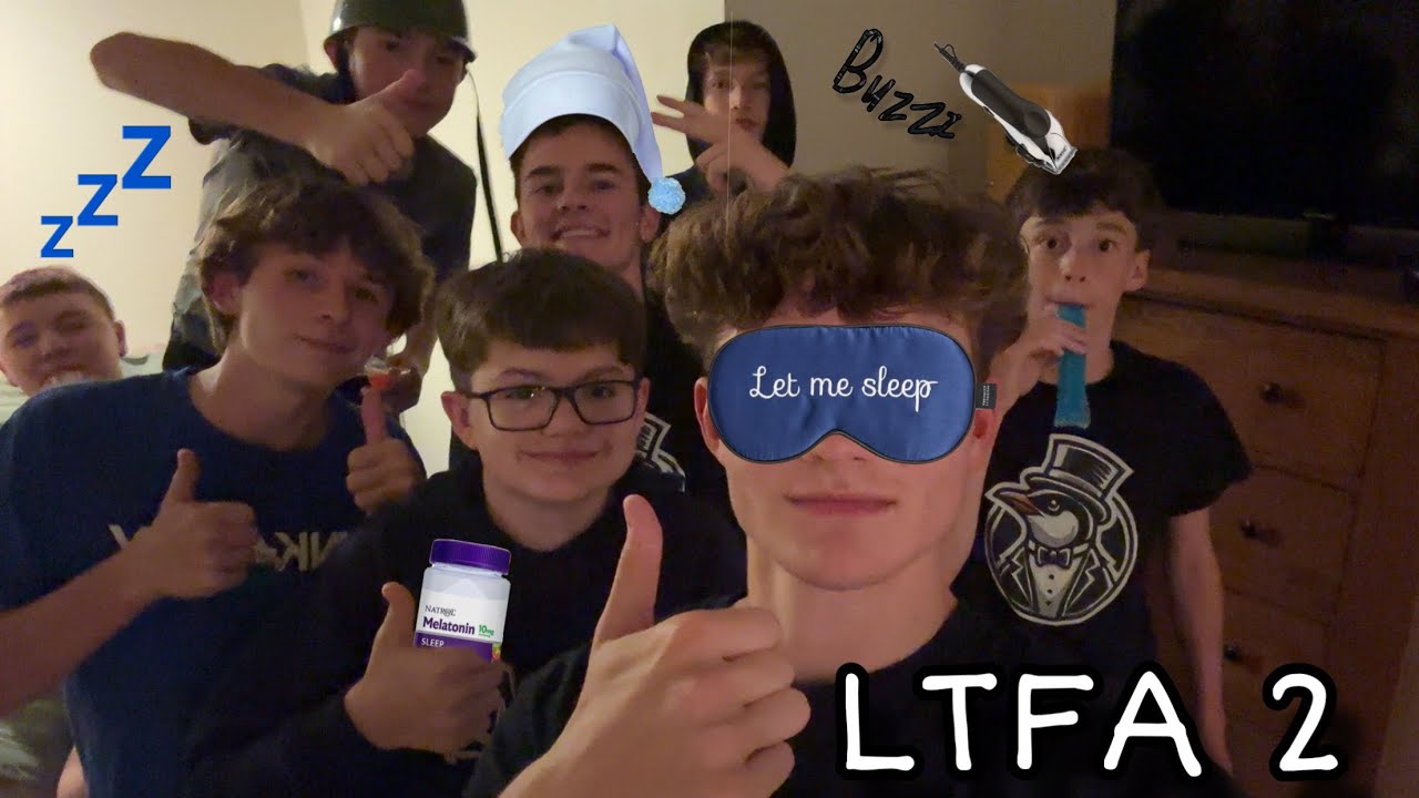 LAST TO FALL ASLEEP CHALLENGE 2 | 100 subscriber special