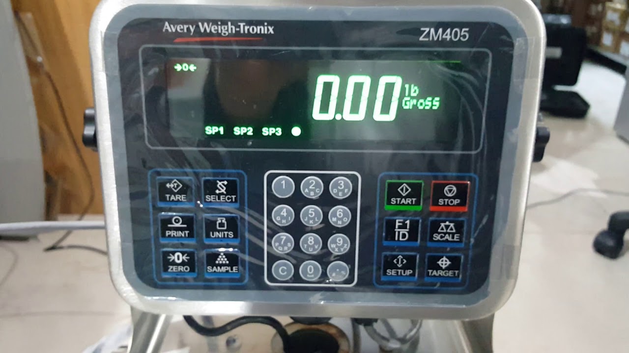 ZM405 Pesaje y Etiquetado con Zebra