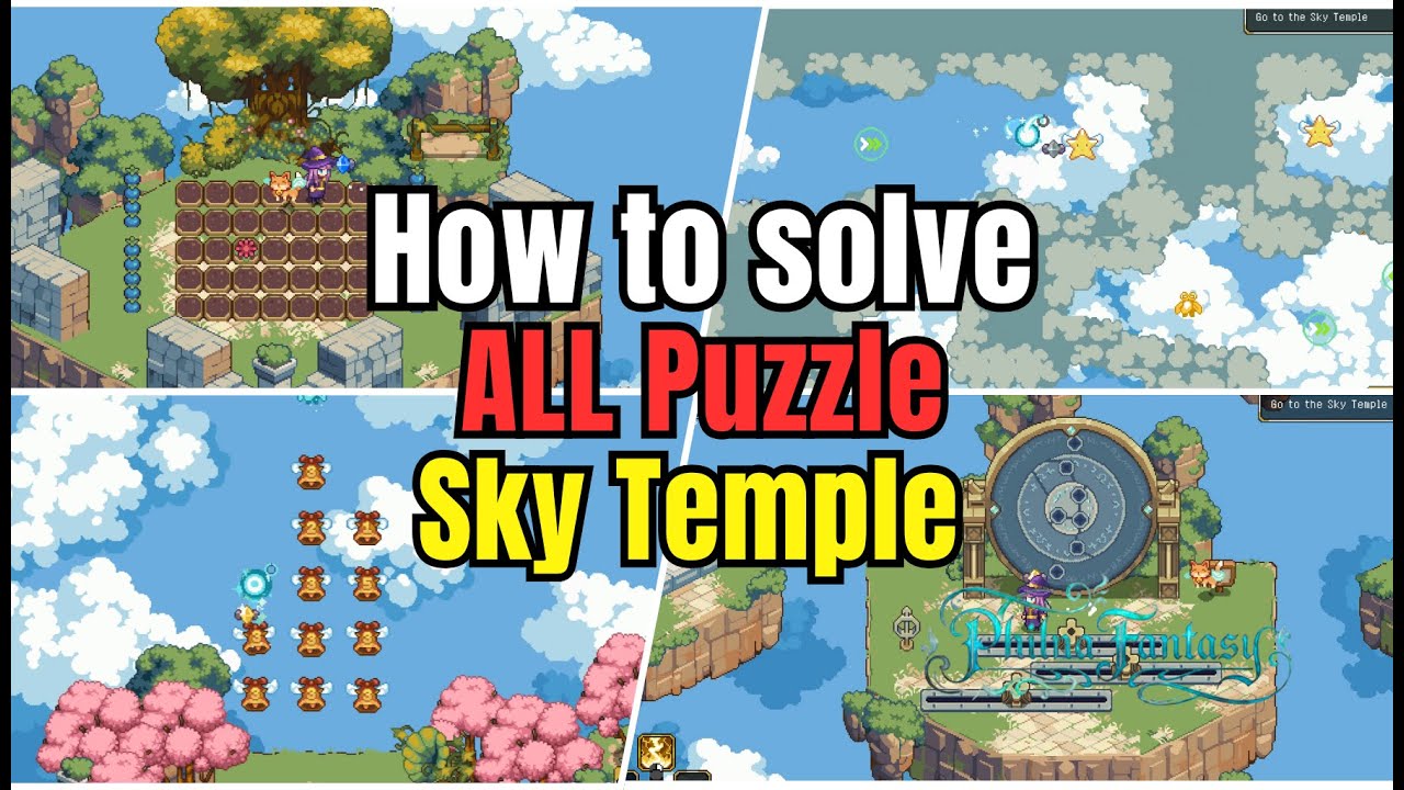 Philna Fantasy &ndash; Solve All Puzzles in Sky Temple